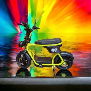 Fuki #1 elscooter acid green