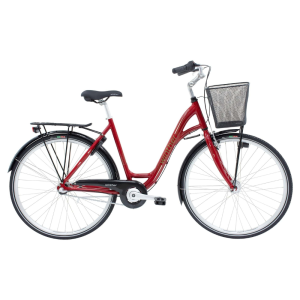 Winther Shopping SE Dam 3vxl fot/v-broms 52cm Röd