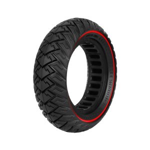 255*80, 10x3,0, 80/65-6 punkteringsfritt däck i röd färg cirkel