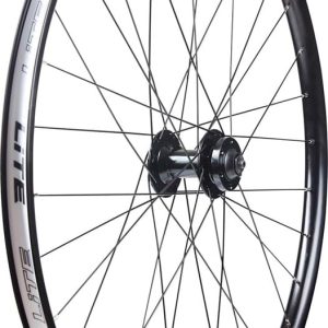 Framhjul LiTE X MTB 27,5in Disc 6-bult, svart