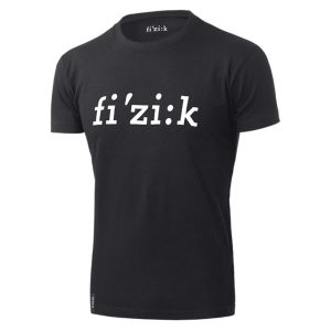 FIZIK T-SHIRT BLACK SIZE M WOMEN