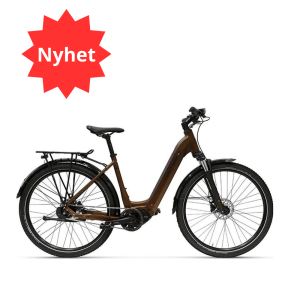 Elcykel Hybrid Tunturi eHybrid Low Step Dam Matt Copper/Black